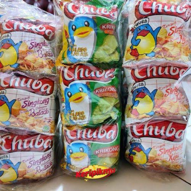 

Chiki Chuba Balado Keju Balado Ijo isi 20
