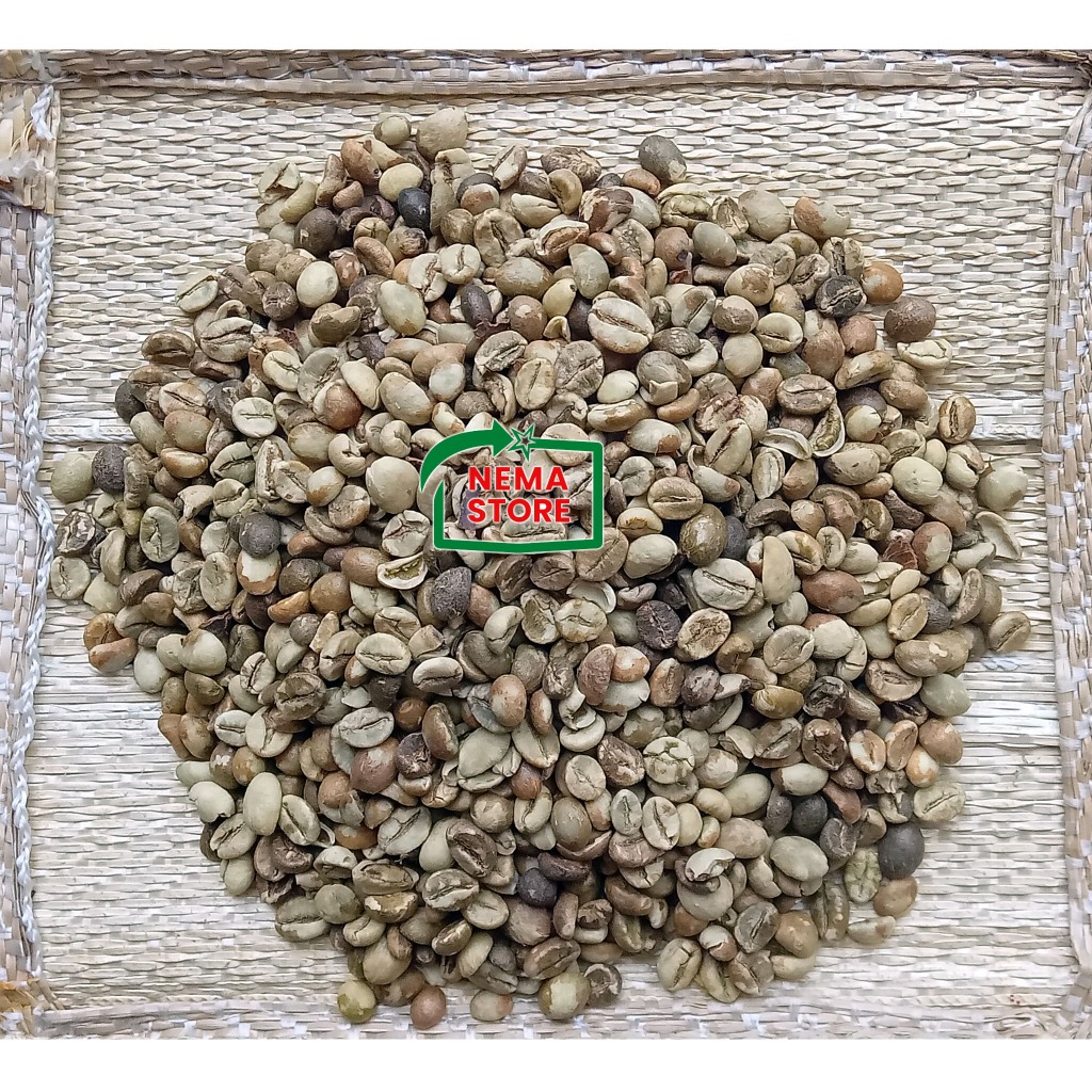 Kopi Ndeso Biji Mentah Robusta Argopuro Bondowoso 1 Kg - Green Bean