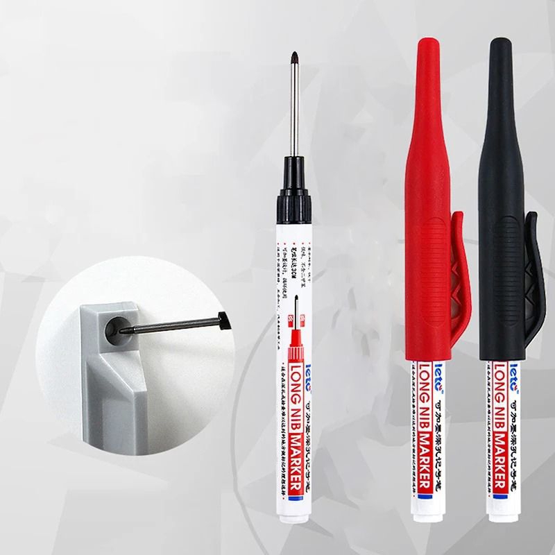 

Spidol Long Nib Marker Quick Dry Waterproof Oil Based - PM-318