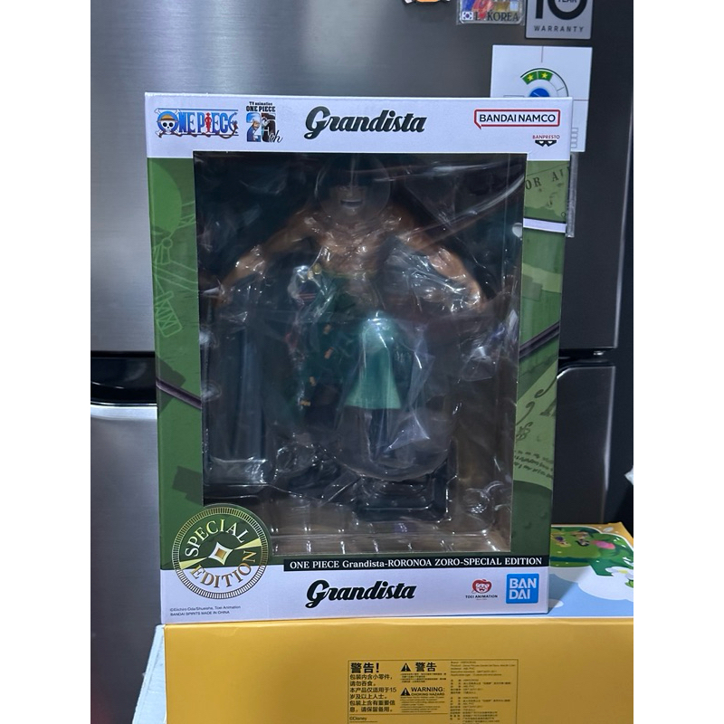 One Piece Grandista Roronoa Zoro Special Edition Figure Bandai