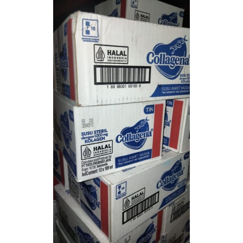 

Susu Steril Collagena Original isi 12