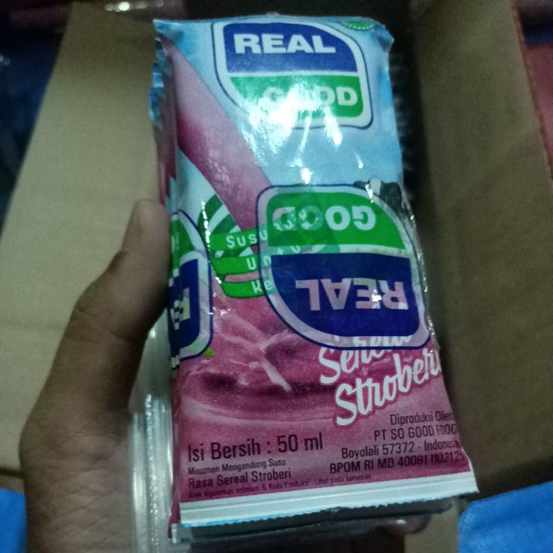

JAJANAN SUSU SIAP MINUM REAL GOOD