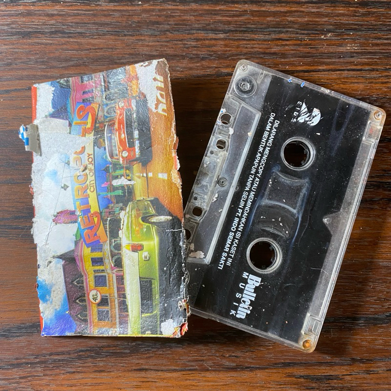 KASET PITA NAIF - RETROBUS (sampul rusak)
