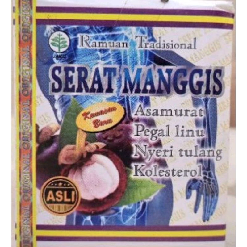Serat Manggis Serbuk Asam Urat