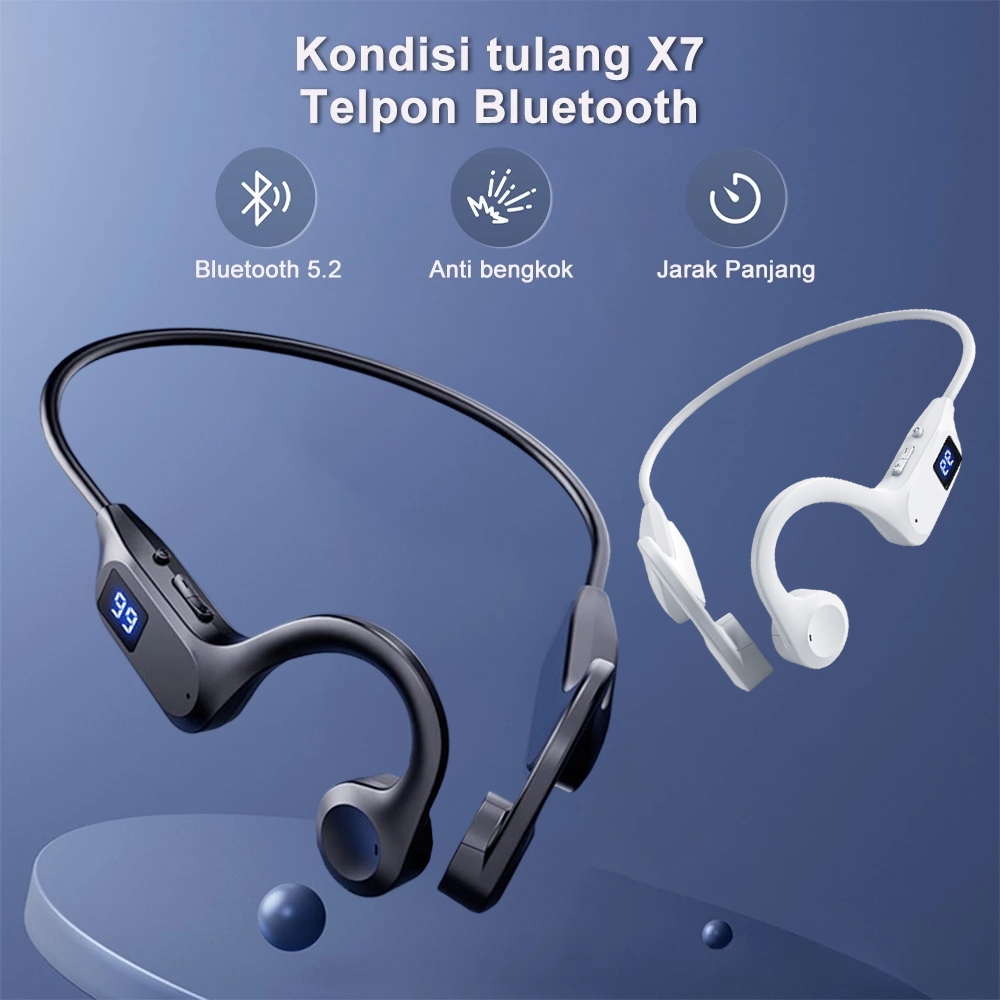 Bluetooth Earphone Open Ear Headphone Bone Conduction Wireless Sport Earphone