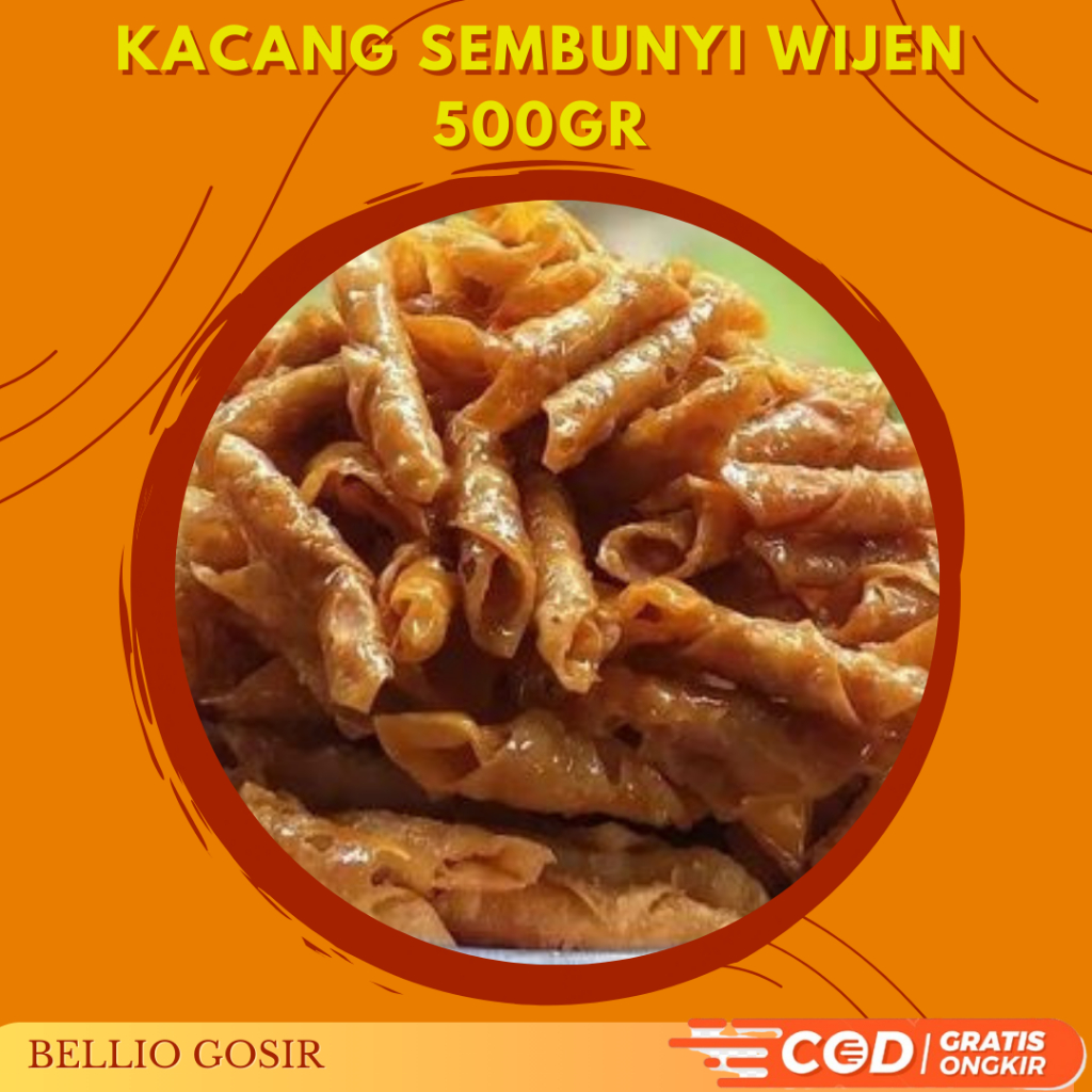 

Kacang Sembunyi Wijen 500Gr