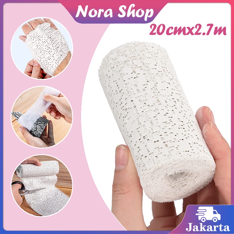 Perban Patah Tulang Orthopedi Gips Patah Tulang 2.7 Meter Bandage Patah Tulang Perban Plester