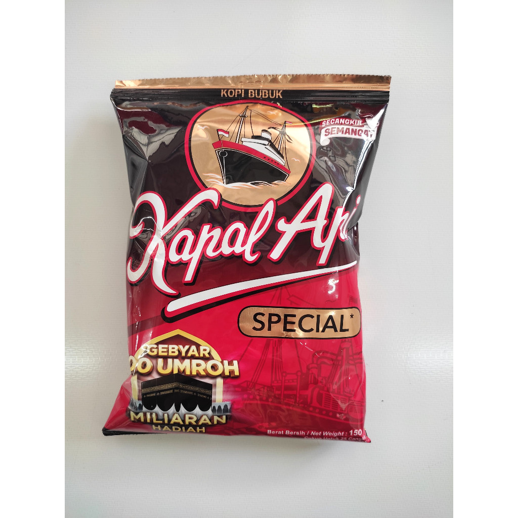 

Kopi Kapal Api Spesial Tanpa Gula - Robusta Coffee