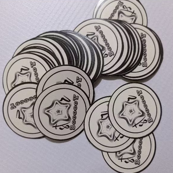 

Sticker Logo Produk Satuan Bulat/kotak/custom