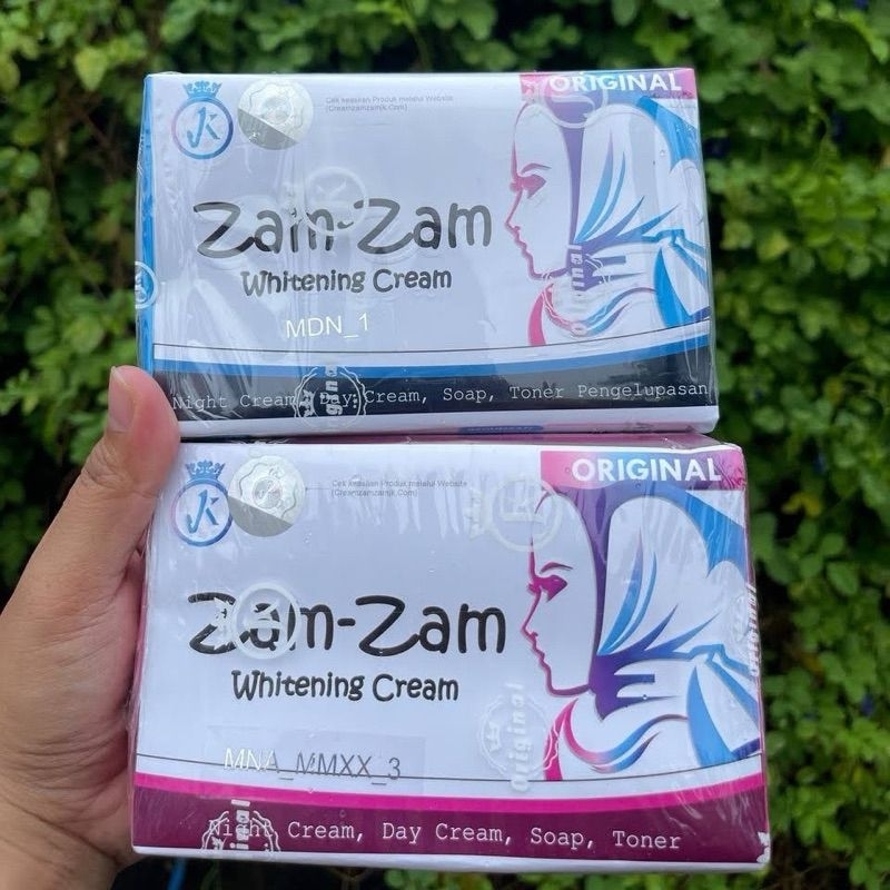 

1 PAKET ZAM ZAM BIRU&PINK