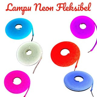Lampu alis LED fleksibel panjang 5 meter universal strip