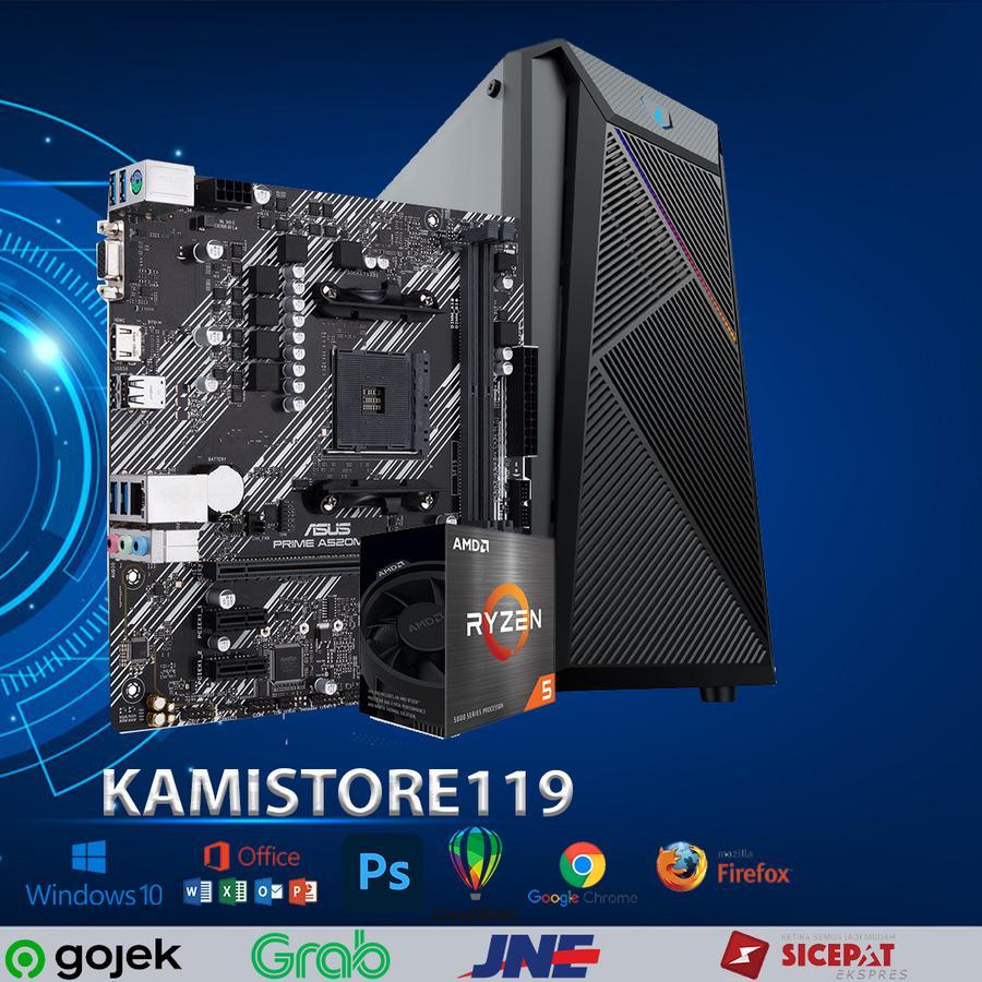 Pc Rakitan AMD Ryzen 5 5500GT I Ram 16GB I NVME 512GB