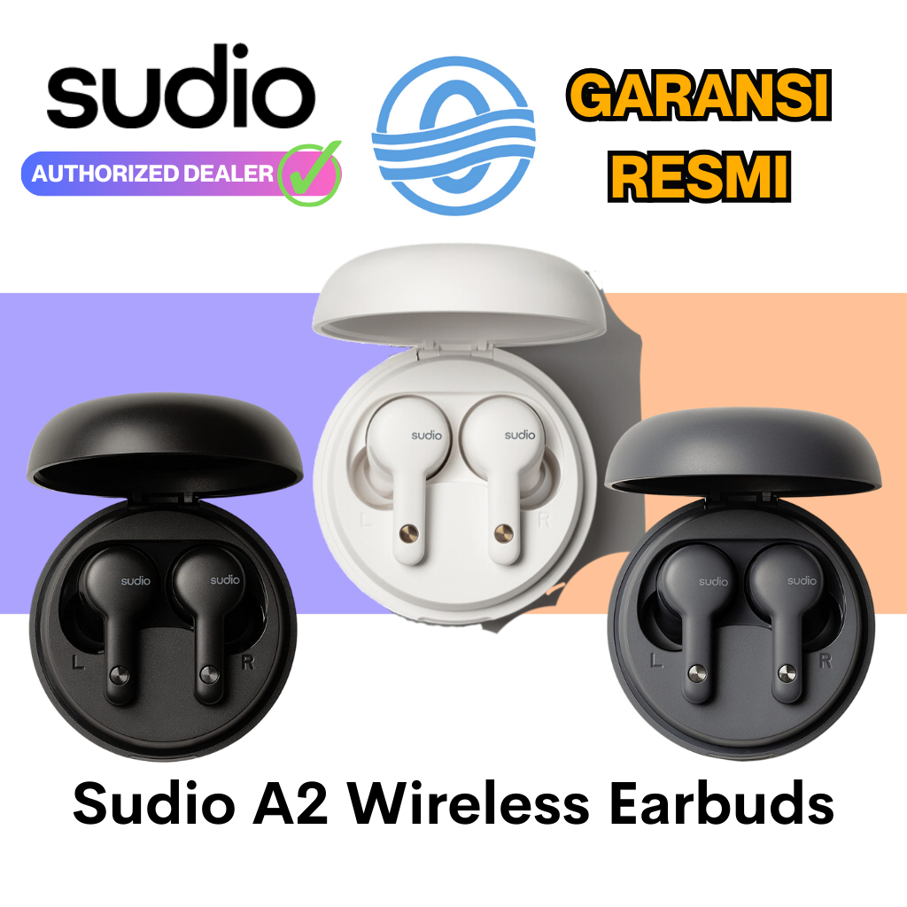 Wireless Earphone Sudio A2 Noise Cancelling
