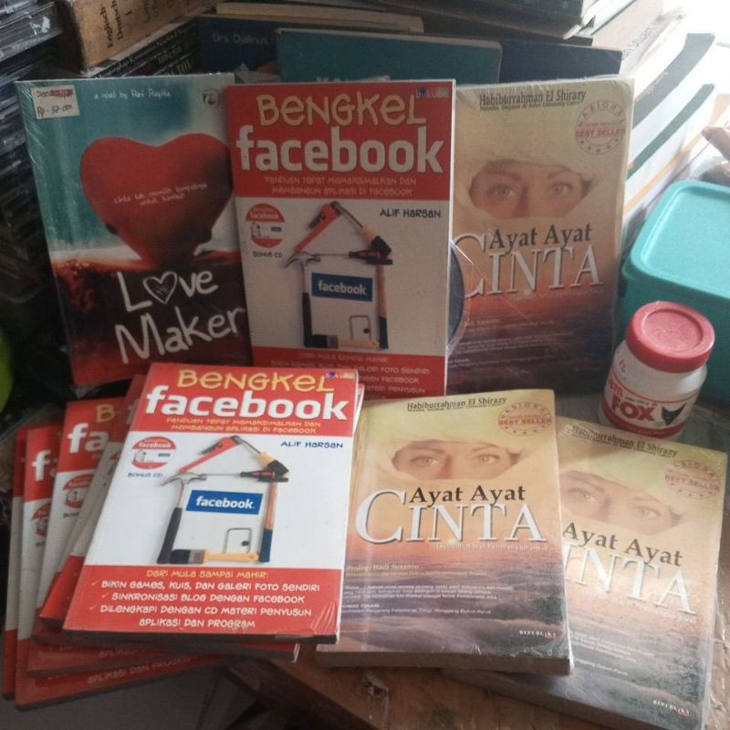 NOVEL MOTIVASI REMAJA LOVE MAKER & BENGKEL FACEBOOK,4Y4T & 4Y4T CINT4 BEBAS PILIH CAT KAMI UNTUK JUD