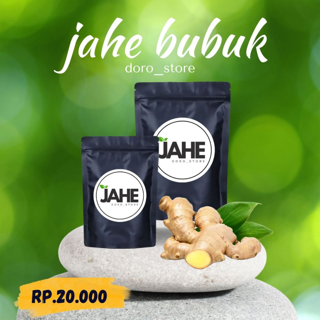 

JAHE BUBUK 100 GR ( ORIGINAL ) TANPA GULA