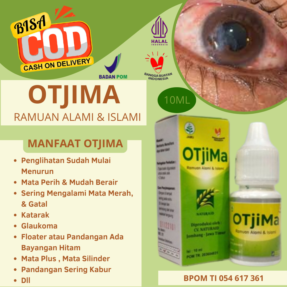 [OTjima] Tetes Mata Paling Ampuh untuk Mata Katarak, Mata Merah 100% BPOM