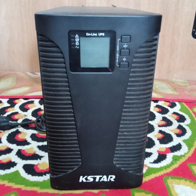 UPS ONLINE PSW KSTAR UB10-ISO 36V 1KVA 800WATT. TANPA BATERAI