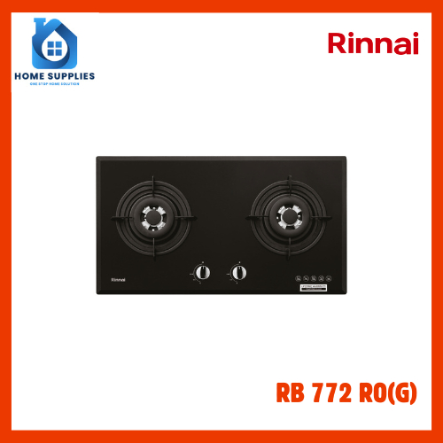 RINNAI Kompor Tanam 2 Tungku RB-772RO G / Kompor Tanam Rinnai 2 Tungku