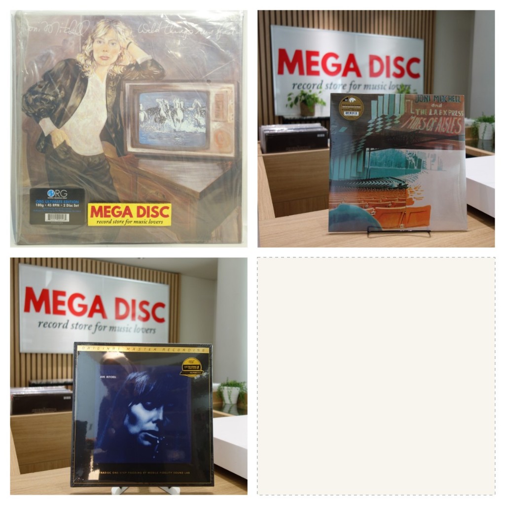 LP Joni Mitchell Album 2LP Vinyl Piringan Hitam PH - Cek Varian / Barcode