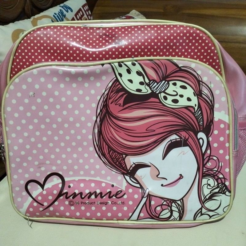 preloved tas sekolah backpack minmie