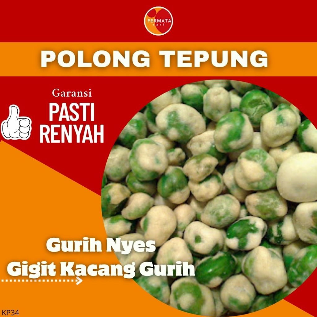 

Snack kacang polos lapis tepung/cemilan kacang polos lapis tepung gurih/snack kacang polong