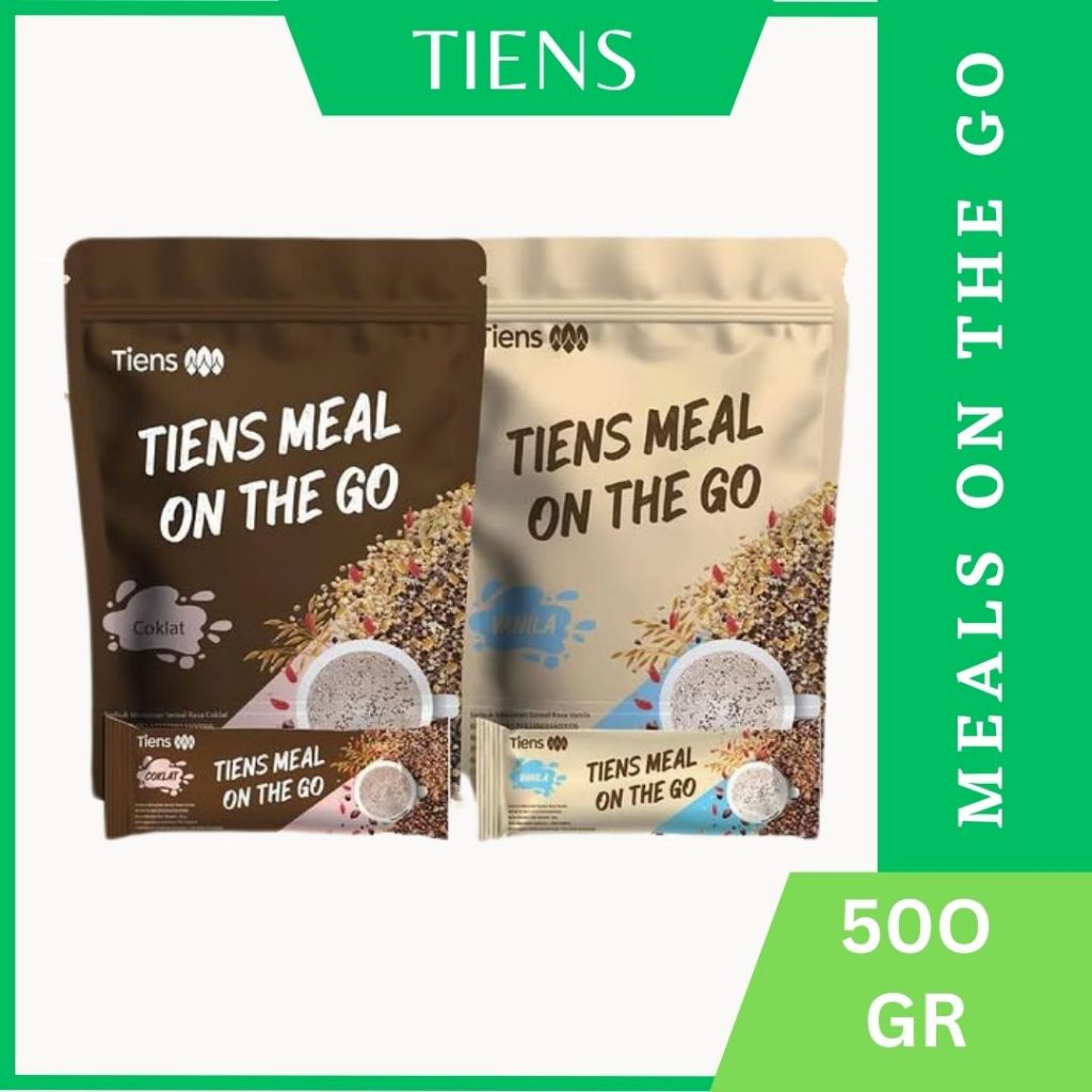 

Tiens Meals On The Go minuman tinggi serat