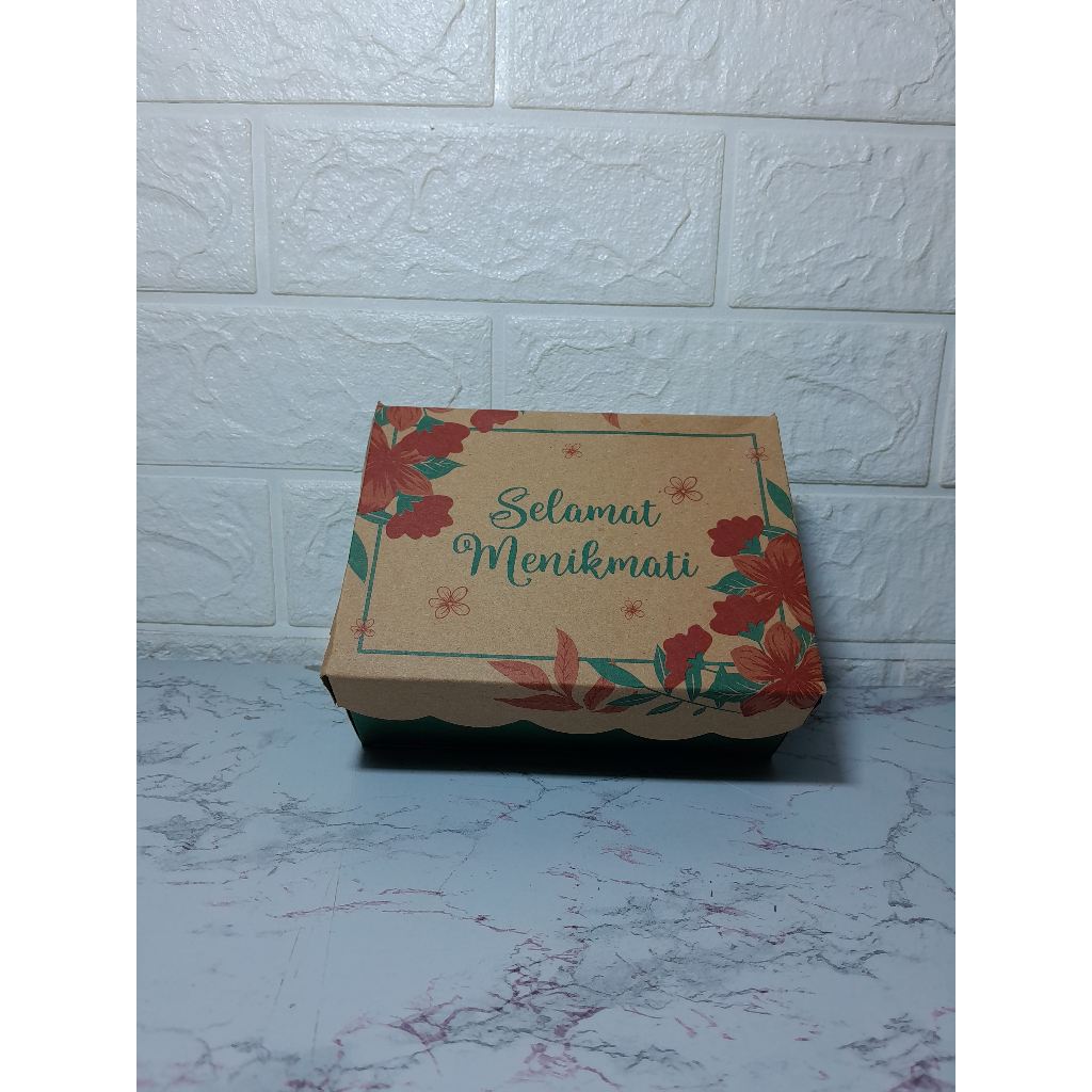 

AQB Motif Selamat Menikmati | Kardus Kraft Snack Motif