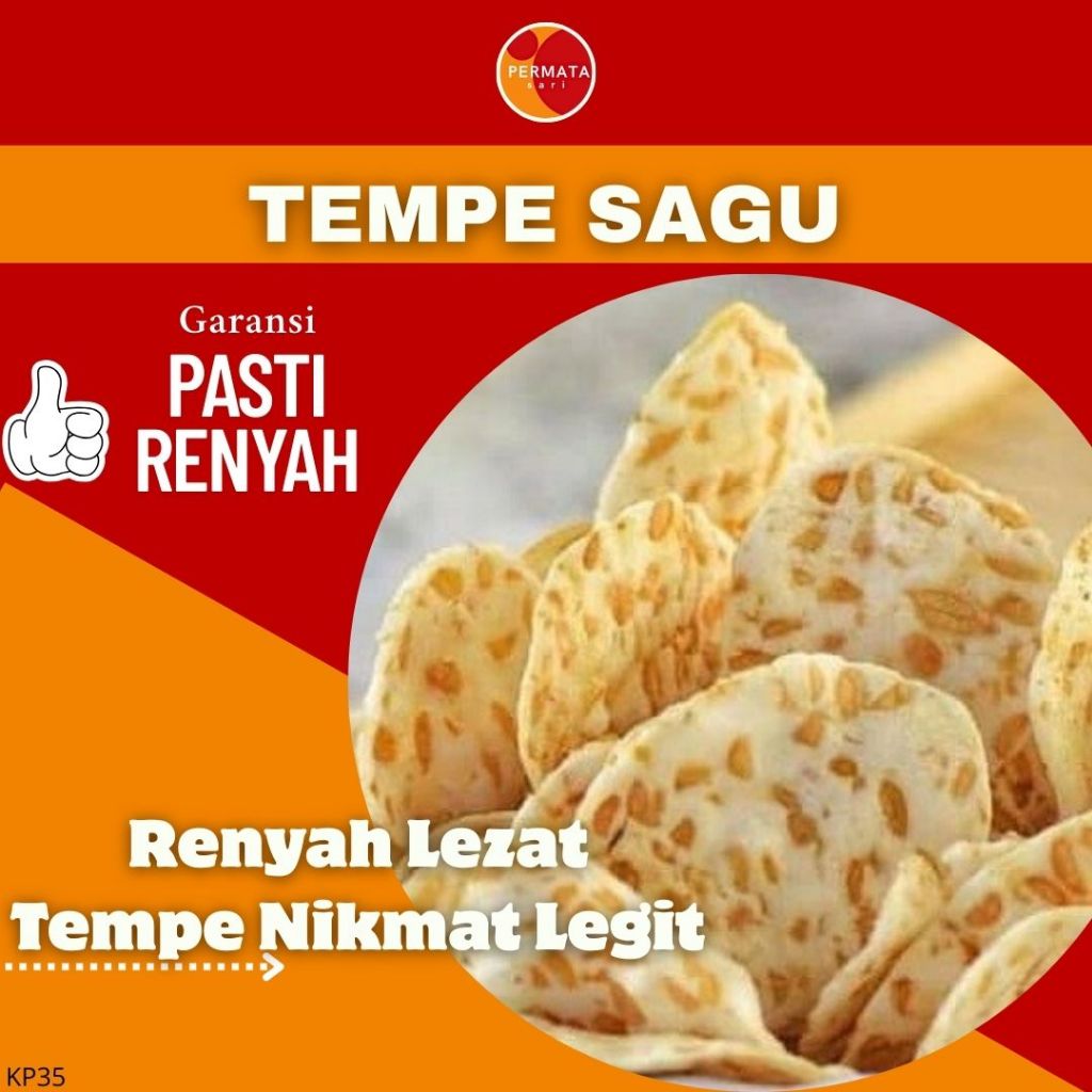 

Keripik Tempe 100Gram±/Cemilan Keripik Tempe/Snack Tempe Renyah
