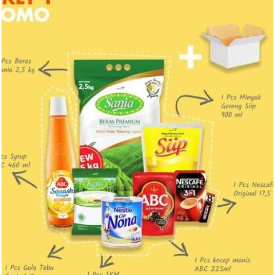

Paket jajanan lebaran