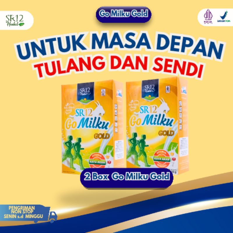 

2 PAKET HEMAT GO MILKU GOLD [ 200gr & 600gr]