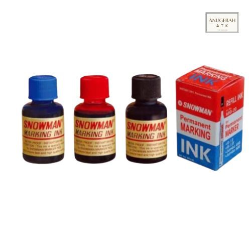 

Refill Tinta Spidol Permanent Snowman MIG 20