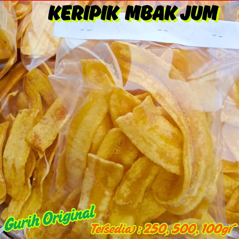 

Keripik Pisang Gurih Original Mbak Jum