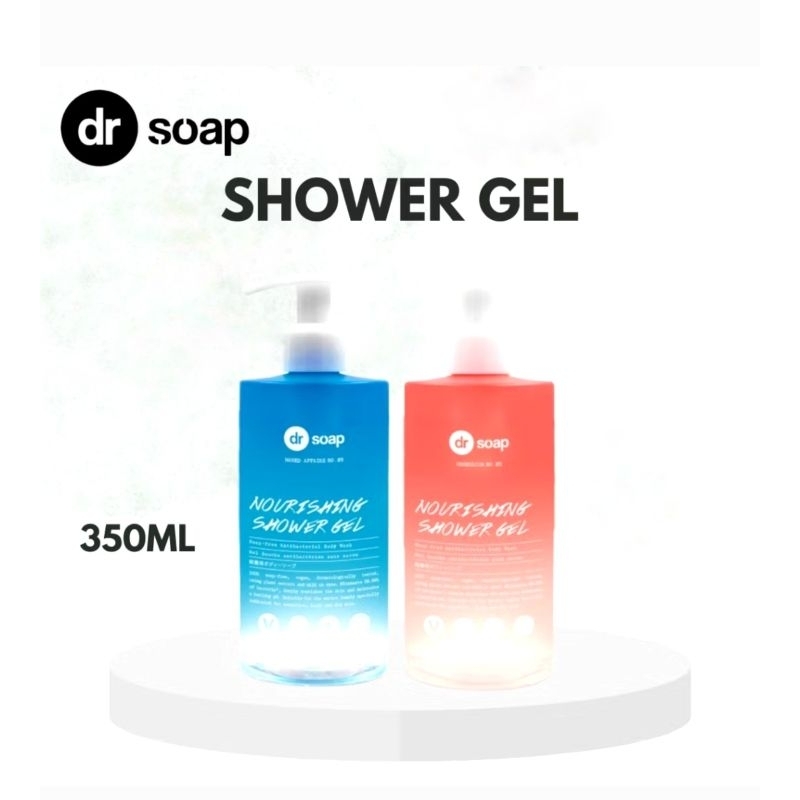 Dr Soap Vegan Nourishing Shower Gel 350 ml / Sabun Mandi Vegan