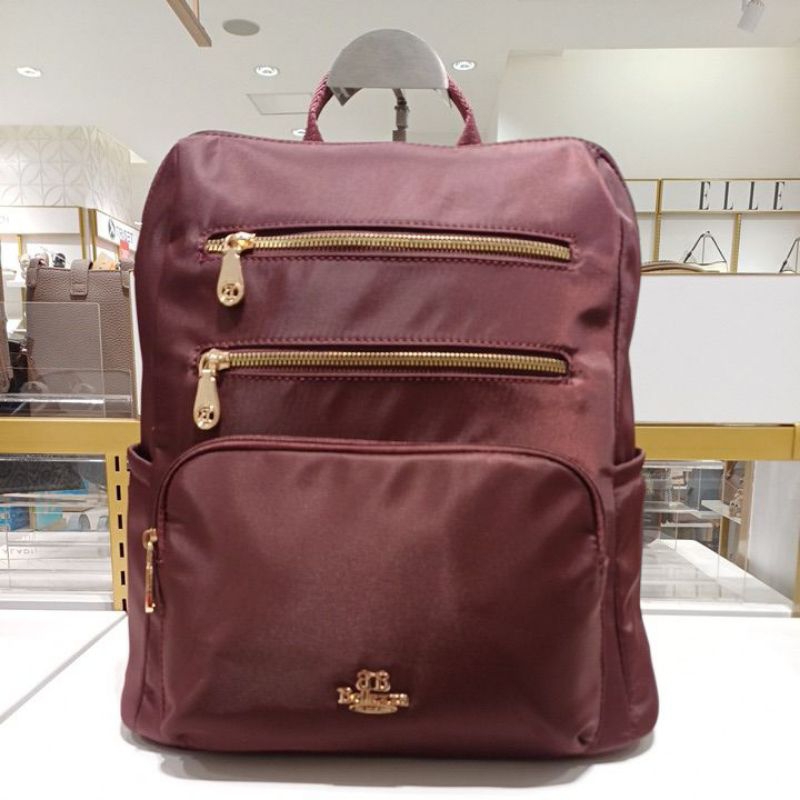BELLEZZA BHW313 Produk Original Depstore Mall Tas Ransel parasut Wanita Backpack Nilon Ringan
