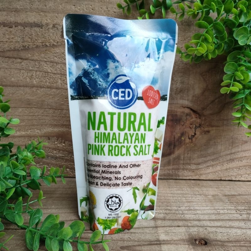 

Garam Himalaya pink 500gr CED Garam Dapur Ber iodine