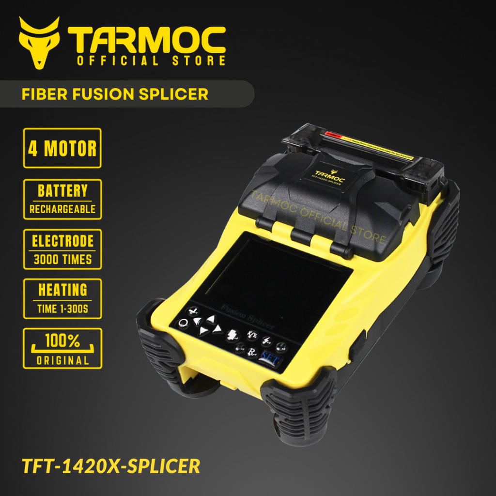Tarmoc TFT-1420X-SPLICER | Fiber Optic Splicer 4 Motor