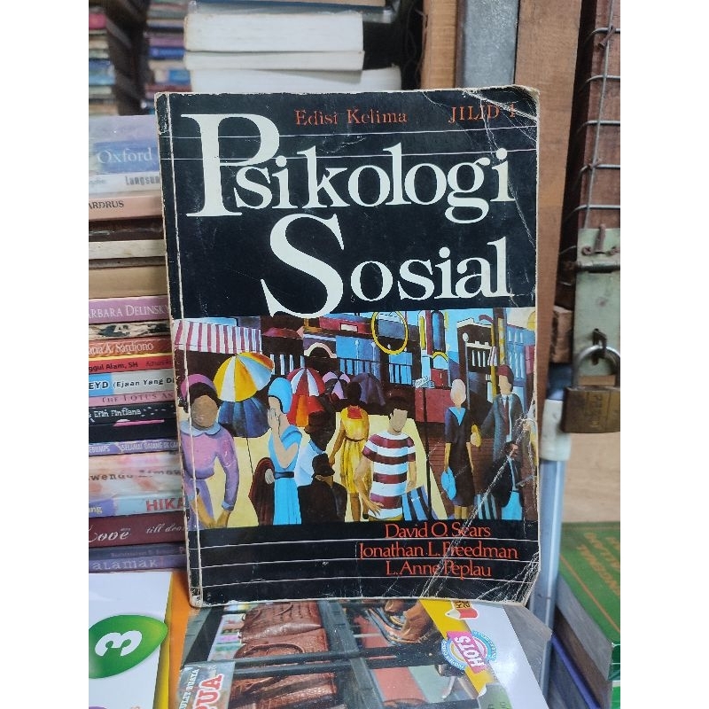 buku psikologi sosial. jilid 1. edisi 5. oleh David O. Sears. dkk