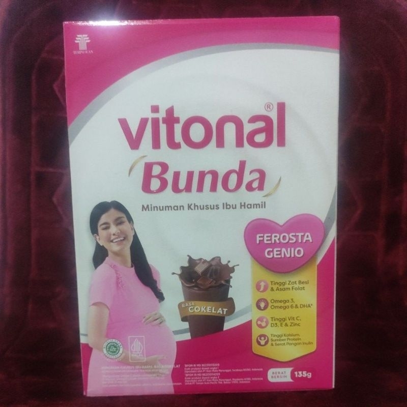 VITONAL BUNDA 125g Rasa Coklat (Susu Ibu Hamil)