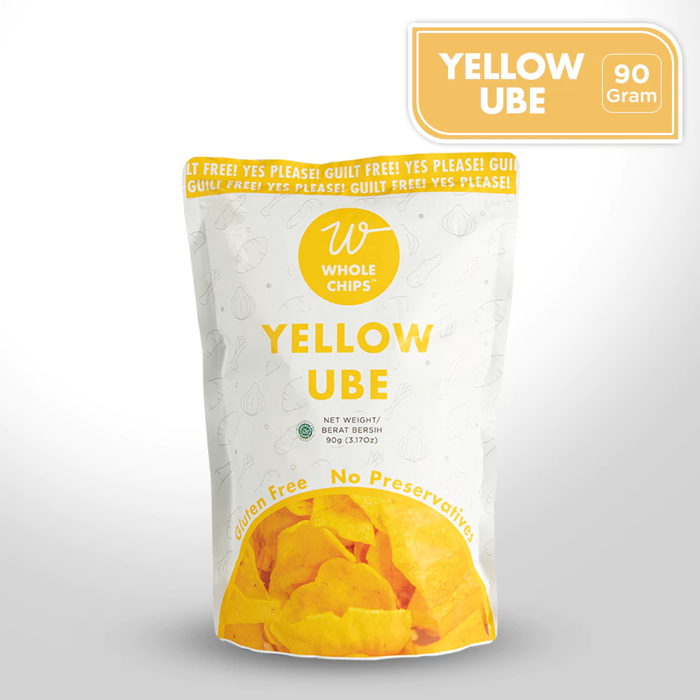 

Keripik Ubi Madu Whole Chips Yellow Ube 90gr - Keripik Sehat Bebas MSG