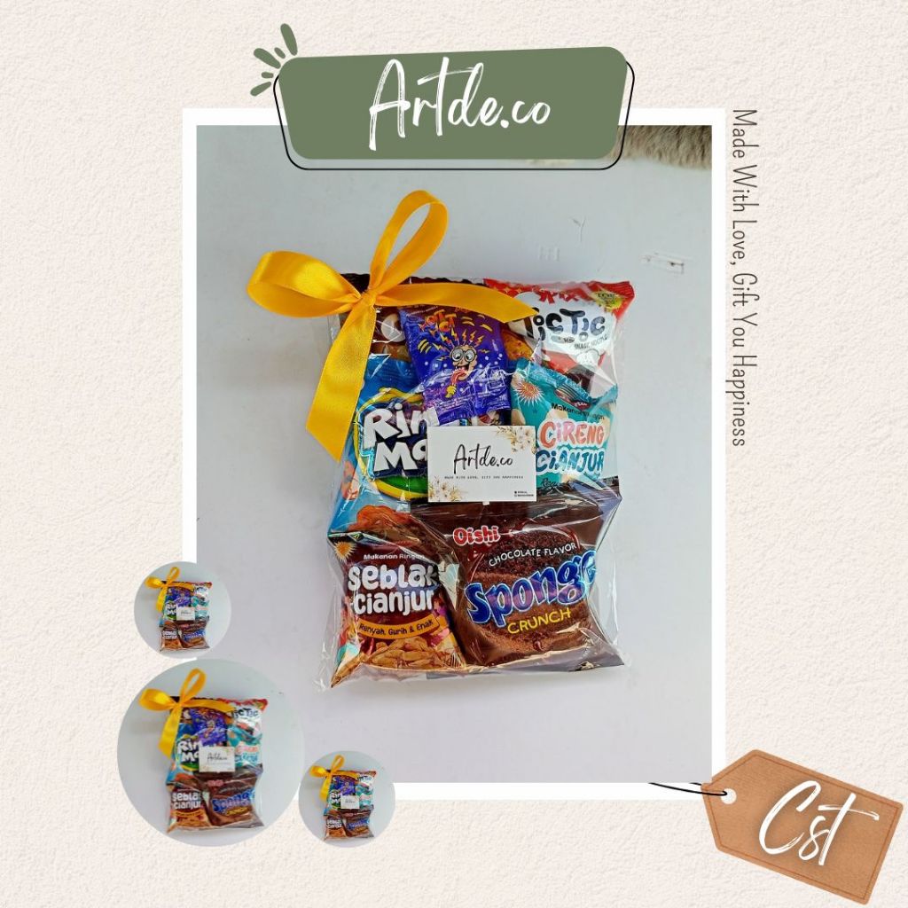

SNACK HAMPERS GIFT PACK - GIFT MINI - ULANG TAHUN - HADIAH