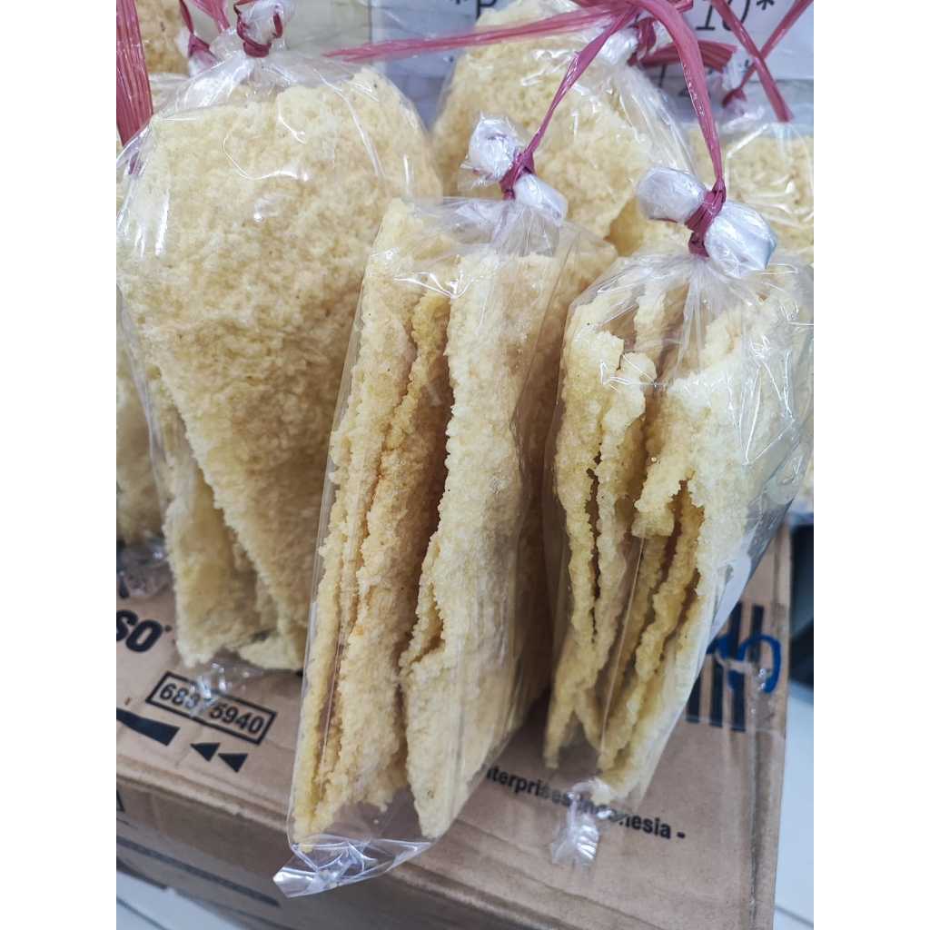 

Kerupuk Gendar / krupuk gendar siap makan