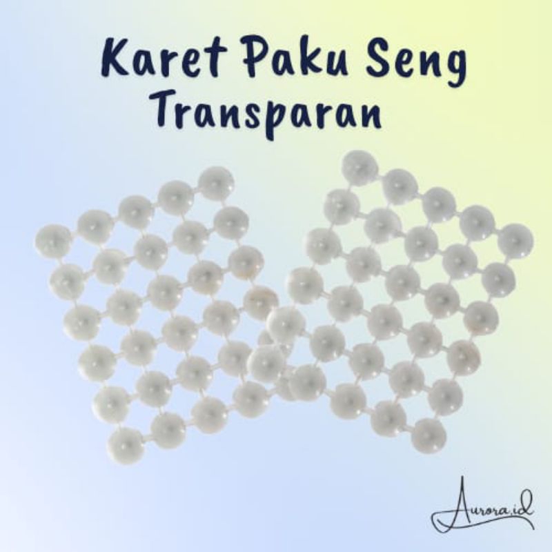 Karet paku seng TRANSPARAN/ Karet Paku payung asbes TRANSPARAN