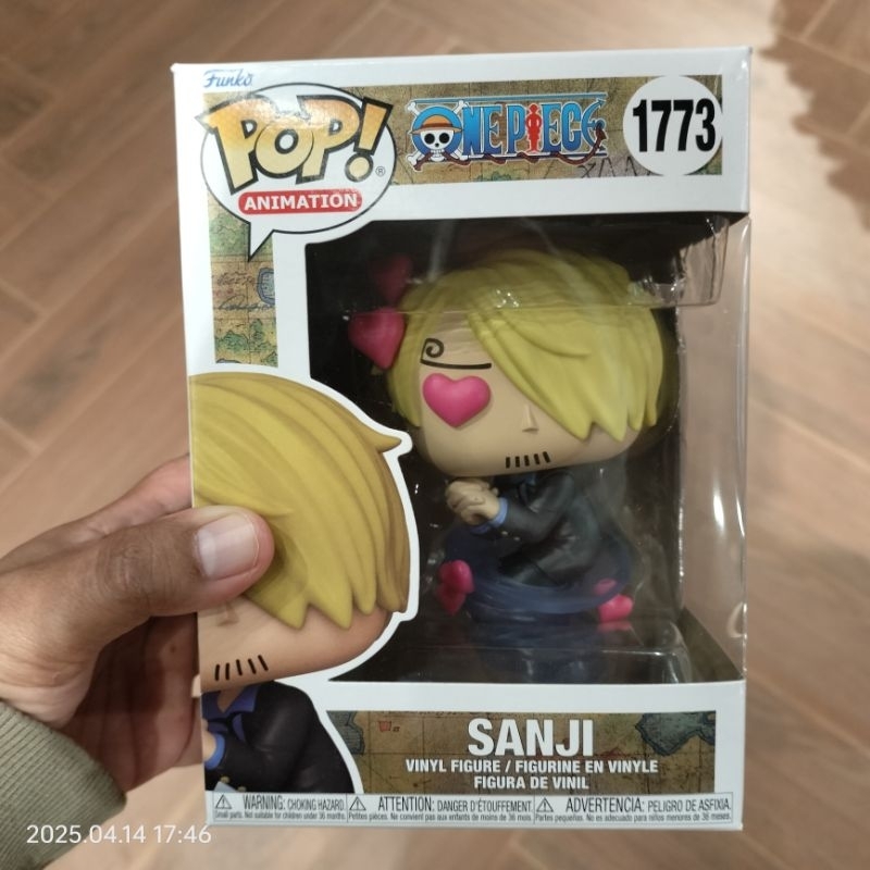 ORIGINAL FUNKO POP ANIMATION FIGURE ONE PIECE SANJI NAMI USOPP