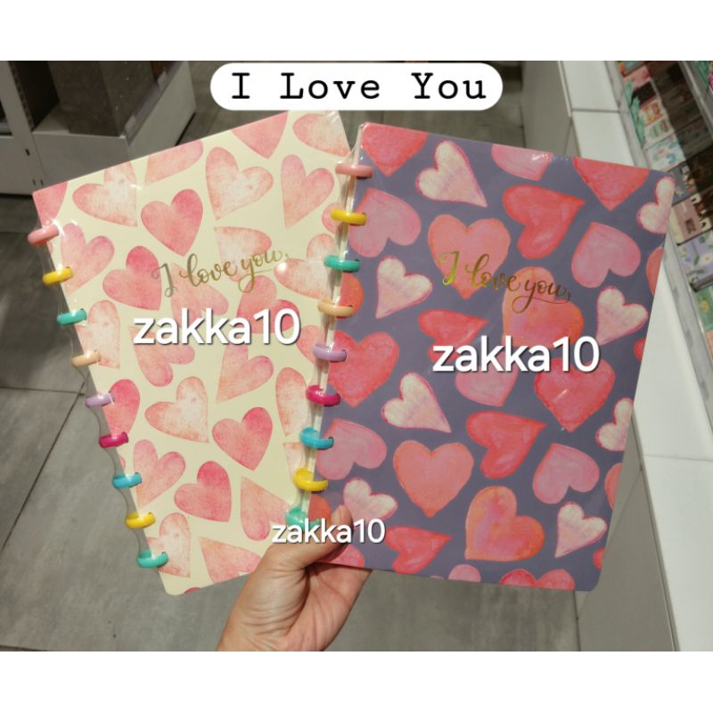 

Ohsome Buku Tulis Catatan Notebook B5 I Love You Heart