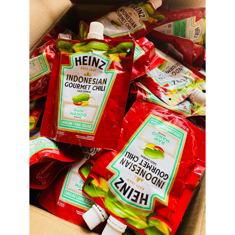 

heinz indonesian gourmet chili raw mango