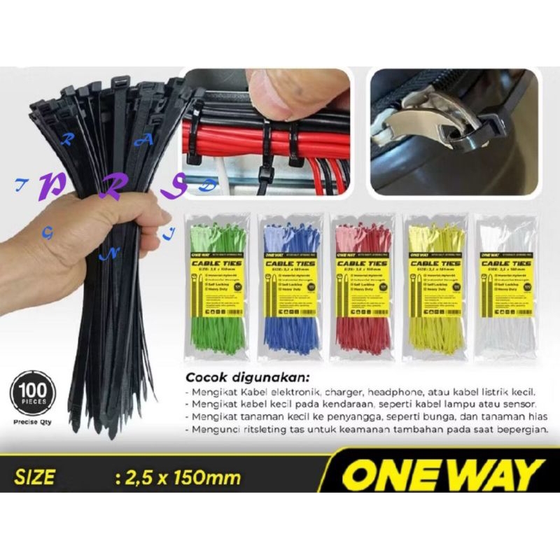 

Kabel Ties 2.5x150 Mm/Kabel Ties 2.5x15 cm/Kabel Ties 15 cm/Kabel Ties One Way