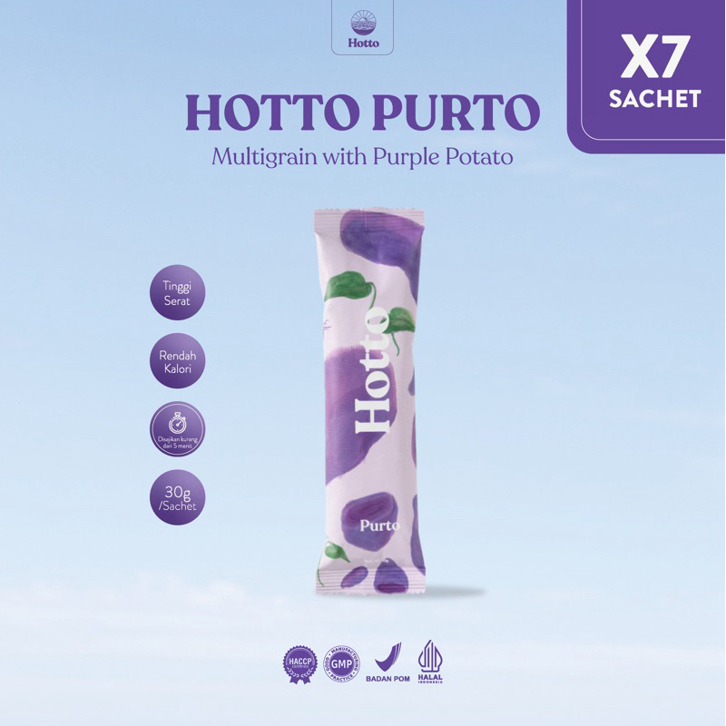 

Hotto Purto 7 Sachet Multigrain with Purple Potato