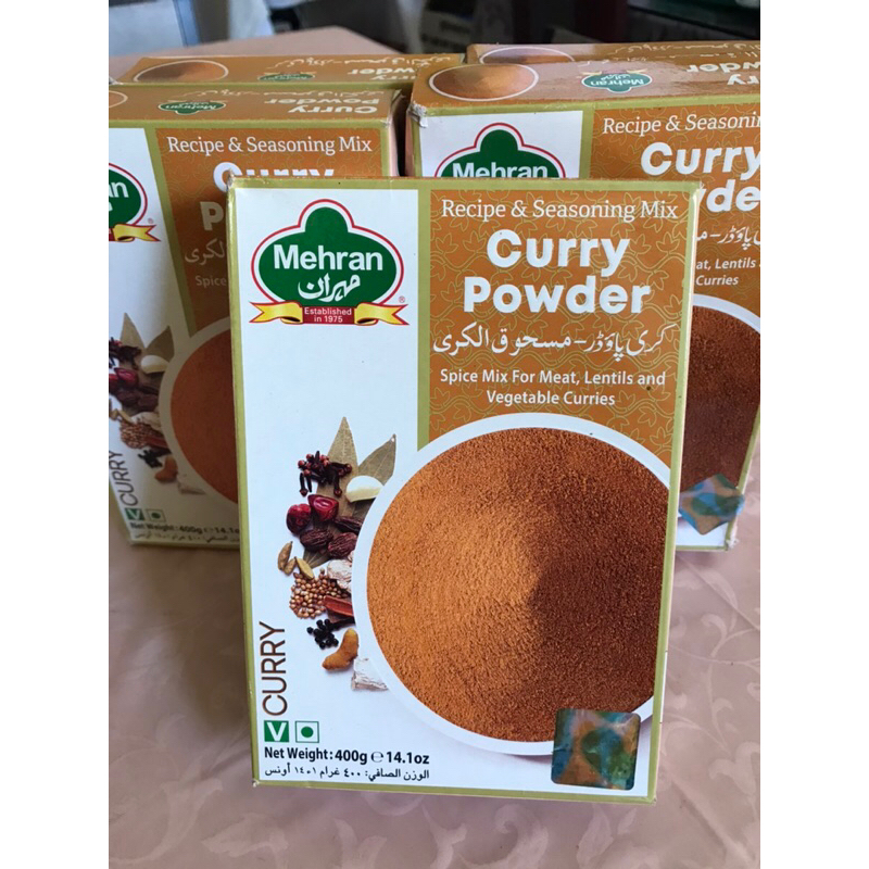 

Bumbu Curry Powder Mehran ( Saudi ) 400gr exp 24/11/2026