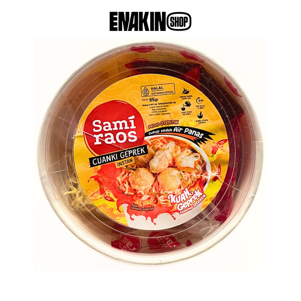 

Cuanki Geprek Instan Samiraos