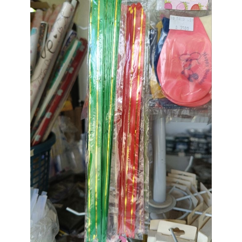 

Pita tarik warna kecil isi 10